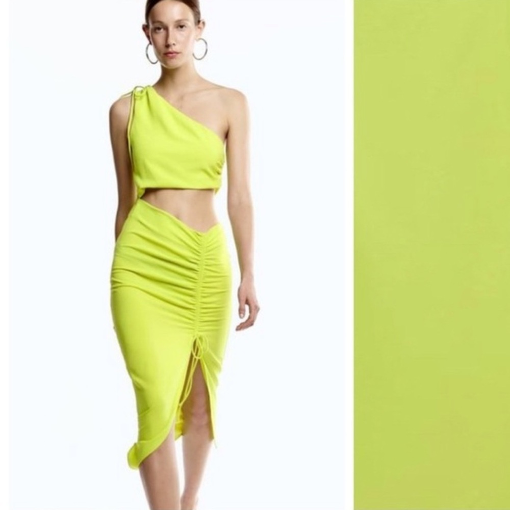 Zara Bright Green Dress